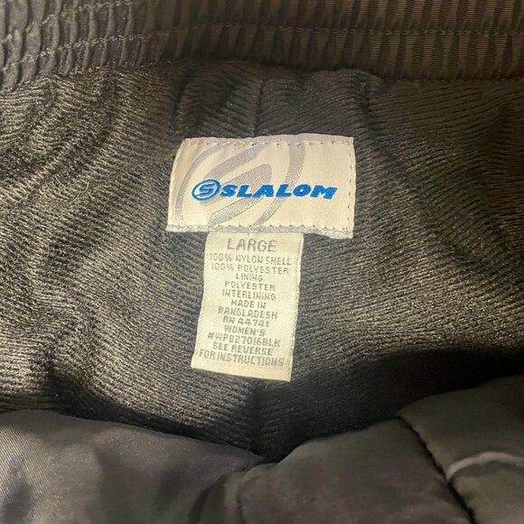 NWOT Black Size Large Slalom Ski/Board/Powder Pants - Picture 3 of 6